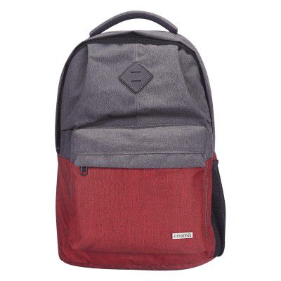 Croma Classic Laptop Bag for 14 Inch Laptop (Padded Shoulder Strap, CRXL5211, Grey)