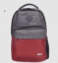Croma Classic Polyester Laptop Backpack for 14 Inch Laptop (40 L, Adjustable Shoulder Strap, Grey)