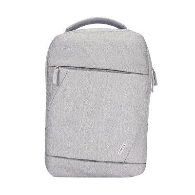Croma Fabric Backpack Style Laptop Bag (12 Months Warranty, CRXL5202, Grey)