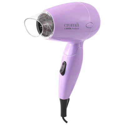 Croma Hair Dryer with 2 Heat Settings (Overheat Protection, Purple)