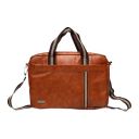 Croma Leather Laptop Sleeve for 15 Inch Laptop (Adjustable Shoulder Strap, Brown)...