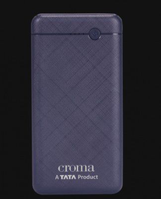 Croma 10000 mAh 12W Fast Charging Power Bank  (Fast Charging, CRSP10kPBA258901)
