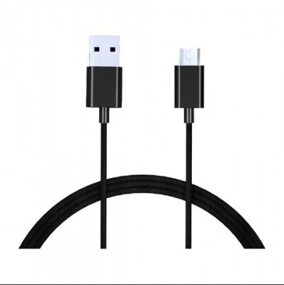 Croma Type A to Micro USB 3.9 Feet (1.2M) Cable (Sync and Charge, Black)