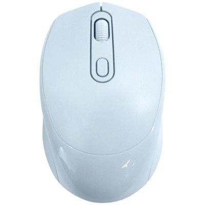 Croma Wireless Optical Mouse (Variable DPI Up to 1600, Compact & Lightweight Design, Blue)