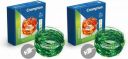 Crompton 100 LEDs 10 m Green Steady String Rice Lights (Pack of 2)...