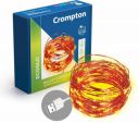 Crompton 100 LEDs 10 m Yellow Steady String Rice Lights  (Pack of 1)...