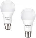 Crompton 12 W Standard B22 LED Bulb  (White, Pack of 2)...