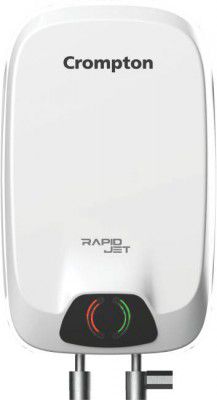 Crompton 3 L Instant Water Geyser (AIWH-3LRPIDJT3KW5Y Rapid Jet, White)
