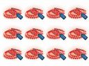 Crompton 5 Meter Strip Light Red 300 LEDs (Pack of 12) (Without Driver)...