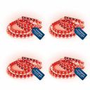 Crompton 5 meter Strip Light Red 300 LEDs (Pack of 4) (without Driver)...
