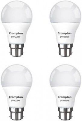 Crompton 9 W Basic Standard B22 LED Bulb  (White, Pack of 4)