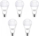 Crompton 9 W Standard B22 LED Bulb  (White, Pack of 5)...