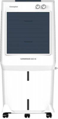 Crompton 95 L Desert Air Cooler (Blue, White, ACGC-SUREBREEZE 95)