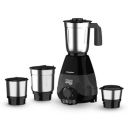 Crompton Ameo 550-Watt Mixer Grinder with MaxiGrind and Motor Vent-X Technology (4 Stainless Steel Jars, Black & BLue)...