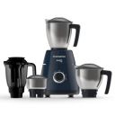 CROMPTON AMEO PRO 750W 4 Jars Mixer Grinder with MaxiGrind and Motor Vent-X Technology (3 Stainless Steel Jars and 1 Juicer Jar, Black & Blue)...