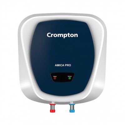 Crompton Amica Pro 10-L, 5 Star Rated Storage Water Heater, Powerful 2000W Heating Element