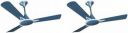 Crompton Avancer Prime Anti Dust Indigo Blue(Pack of 2) 1200 mm 3 Blade Ceiling Fan   ...