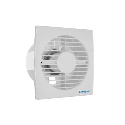 Crompton Axial Air 200 mm (8") Fan | 1585 RPM | 2 Year Warranty | White