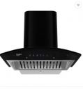 Crompton CHD-ISC60BFE-EC Auto Clean Curved Glass 60 cm| Free Installation| Intelli Auto Clean| Low Noise Wall Mounted Chimney  (Black 1417 CMH)...