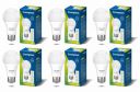 Crompton Dyna Ray 12W Round E27 LED Cool Day Light Pack of 6...
