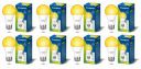 Crompton Dyna Ray 12W Round E27 LED Warm White Pack of 8...