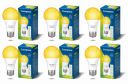Crompton Dyna Ray 12W Round E27 LED Warm White Pack of 6...