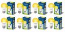 Crompton Dyna Ray 5W Round E27 LED Warm White Pack of 8...