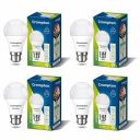 Crompton Dyna Ray 7W Round B22 LED Cool Day Light Pack of 4...