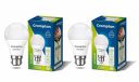 Crompton Dyna Ray 7W Round B22 LED Cool Day Light Pack of 2...