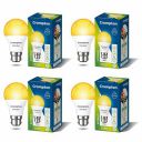 Crompton Dyna Ray 7W Round B22 LED Warm White Pack of 4...