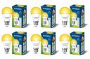 Crompton Dyna Ray 7W Round B22 LED Warm White Pack of 6...