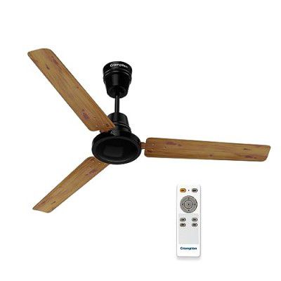 Crompton Energion HS Wood 1200mm (48") BLDC Ceiling Fan | Pack of 1