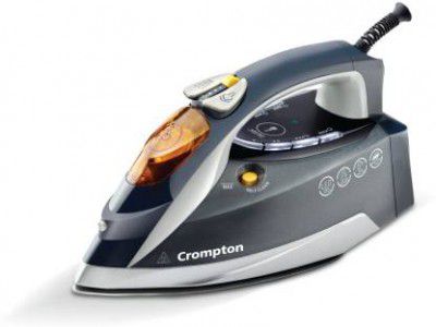 Crompton FabriAutotech Feather Touch Temperature Control 2200 W Steam Iron  (Black)