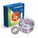 Crompton Galaxy Decoration Copper USB Powered String Fairy Lights (10 Meters, Cool Day Light, Pack of 1)...