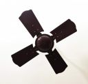 Crompton High Speed 600 mm (24 inch) Small Ceiling Fan (Brown)...