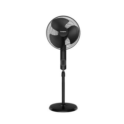 Crompton HISPEED Torpedo EX 400 mm Pedestal Fan | 2100 RPM | 2 Year Warranty | Black