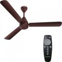 Crompton Hyperjet with 2 Year Warranty BLDC Motor with Remote 1200 mm Ceiling Fan  (5 Star | Brown | Pack of 1)...