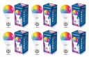 Crompton Immensa 9-Watt E27 WiFi Smart LED Bulb with Music Sync, 16 Million Colors, Compatible with Amazon Alexa and Google Assistant_Pack of 6...