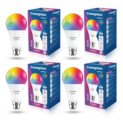 Crompton Immensa 9W Bluetooth Enabled Smart Bulb B22 |Pack of 4
