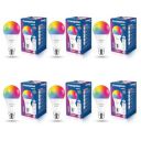 Crompton Immensa 9W Bluetooth Enabled Smart Bulb B22 | 16 million Colours | White Tunable (Warm, Neutral & Cool White) & Dimmable Pack of 6...