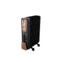 Crompton Insta Fervor 9 Fins 2400 Watts Oil Field Room Heater - OFR with PTC fan, Black Gold, Standard (ACGRH-INSTAFERVE 9)...
