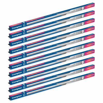 Crompton Laser Ray Xtreme 40W | Energy Efficient LED Tubelight | Pack of 10