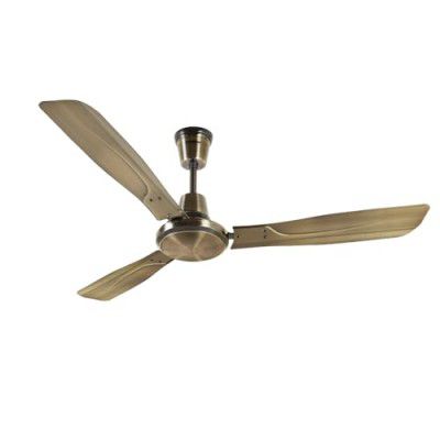 Crompton Luxian Infinia 1200 mm Star Rated Energy Efficient Ceiling Fan |Antique Electroplated Finish | Decorative Ceiling Fan | 2 Years Warranty (Antique Brass)
