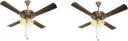 Crompton Nebula 1200MM PACK OF 2 1200 mm 4 Blade Ceiling Fan  ...