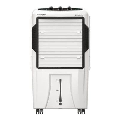 Crompton Optimus 65 Litres Desert Air Cooler for home | Everlast Pump | Humidity Control