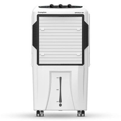 Crompton Optimus Desert Air Cooler- 100L; with 18” Fan, Everlast Pump