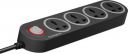 Crompton Power Alpha BX 4 Socket Extension Boards  (Black, Grey, 2 m)...