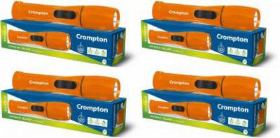 Crompton Power Ray Beamer Torch  (Orange, 14.3 cm)