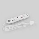 Crompton Powerbox Alpha Lite 4 Socket Extension Boards (White, 2 m)...