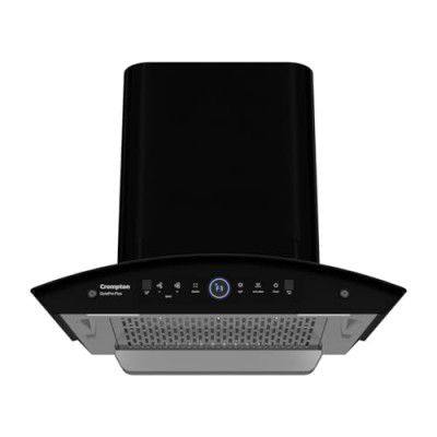Crompton QuietPro Plus 60cm Curve Shape Kitchen Chimney with BLDC Motor 1600 m3/hr suction